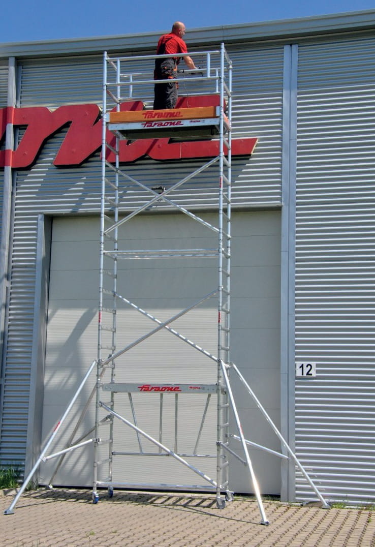 Rolsteiger - 2,6 m werkhoogte - met veiligheidssysteem