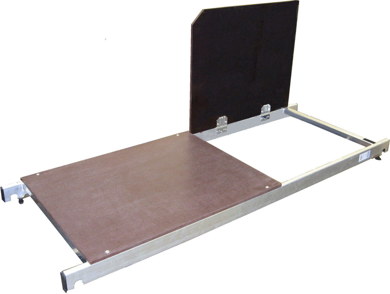 Rolsteiger platform - 1,50x0,60m - met luik - fenolhars