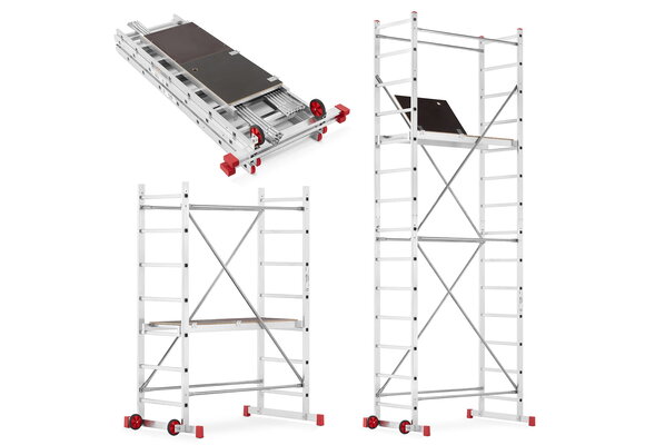 Rolsteiger - 5m werkhoogte - opvouwbaar - stabiel
