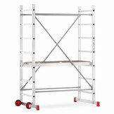 Rolsteiger - 5m werkhoogte - opvouwbaar - stabiel