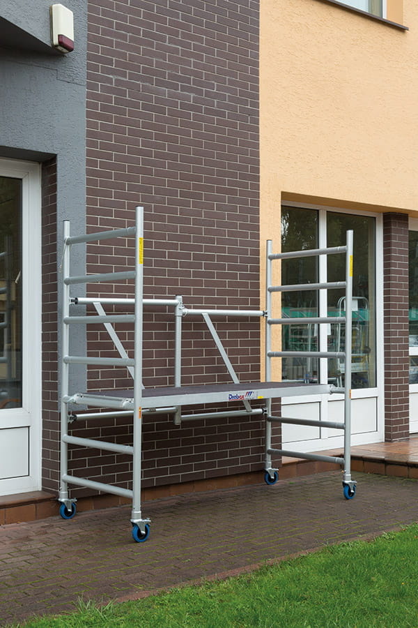 Kamersteiger - max. 290 cm werkhoogte - opvouwbaar