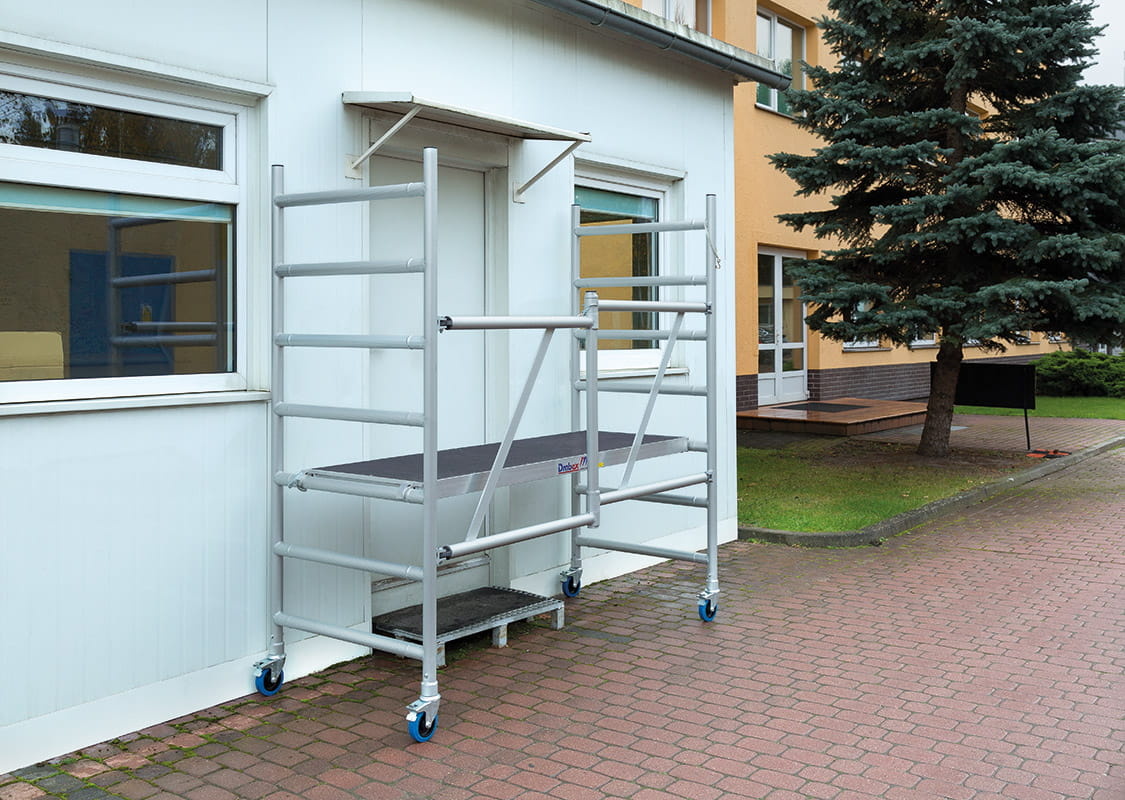 Kamersteiger - max. 290 cm werkhoogte - opvouwbaar