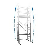 Krause Corda - vouwsteiger - 4,85m werkhoogte - lichtgewicht