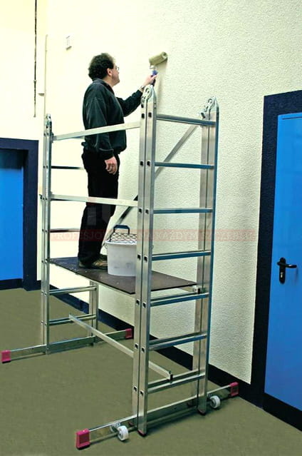 Krause Corda - vouwsteiger - 4,85m werkhoogte - lichtgewicht