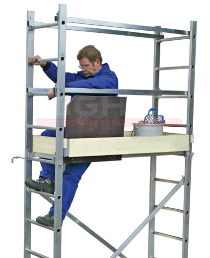 Krause Corda - vouwsteiger - 4,85m werkhoogte - lichtgewicht