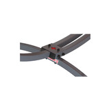 Hangmat standaard + blauw groene hangmat - 364 cm - tot 300 kg