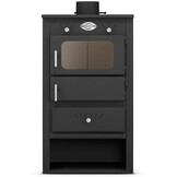 Houtkachel - met openhaard - 7kW