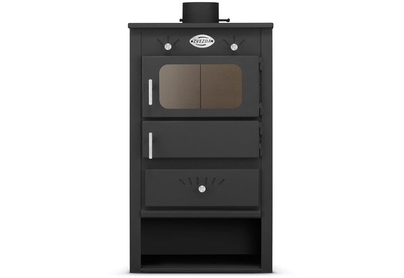 Houtkachel - met openhaard - 7kW