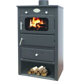 Houtkachel - met openhaard - 7kW