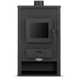 CV houtkachel met watermantel - 15kW - antraciet