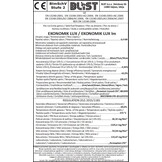 Vrijstaande houtkachel - 8,0 kW - antraciet