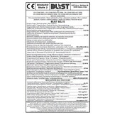 CV houtkachel met watermantel - 22kW - antraciet