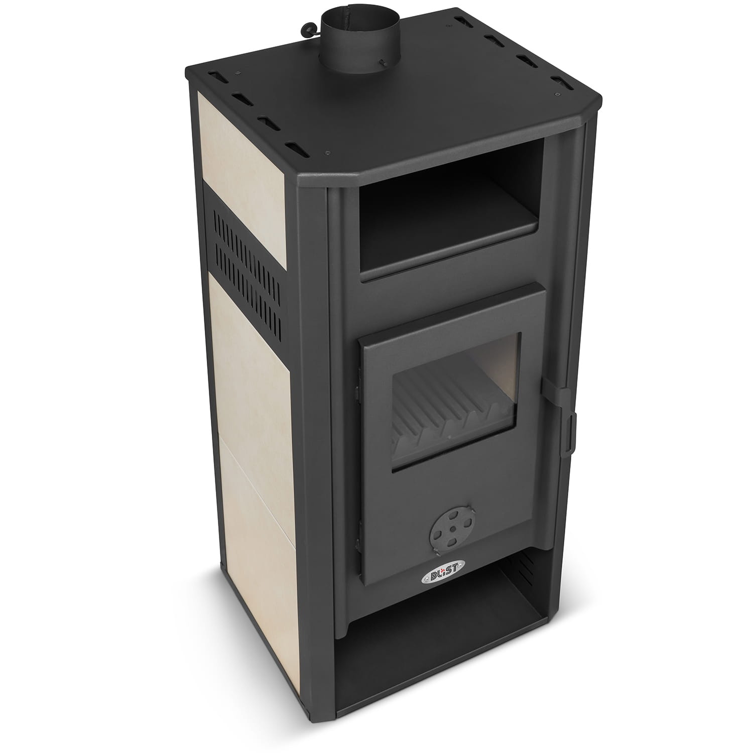 Houtkachel - keramische tegelkachel - 9,4kW