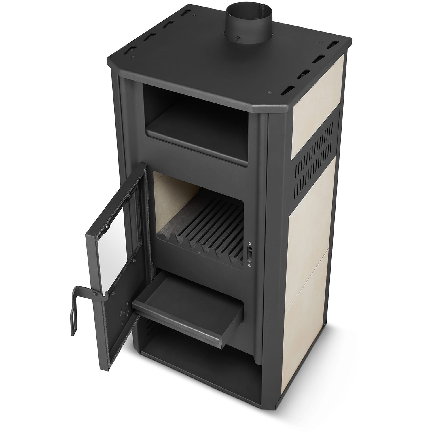 Houtkachel - keramische tegelkachel - 9,4kW