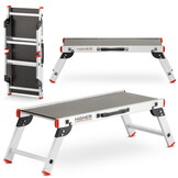 Werkplatform - 2,35 m werkhoogte - 150 kg max.