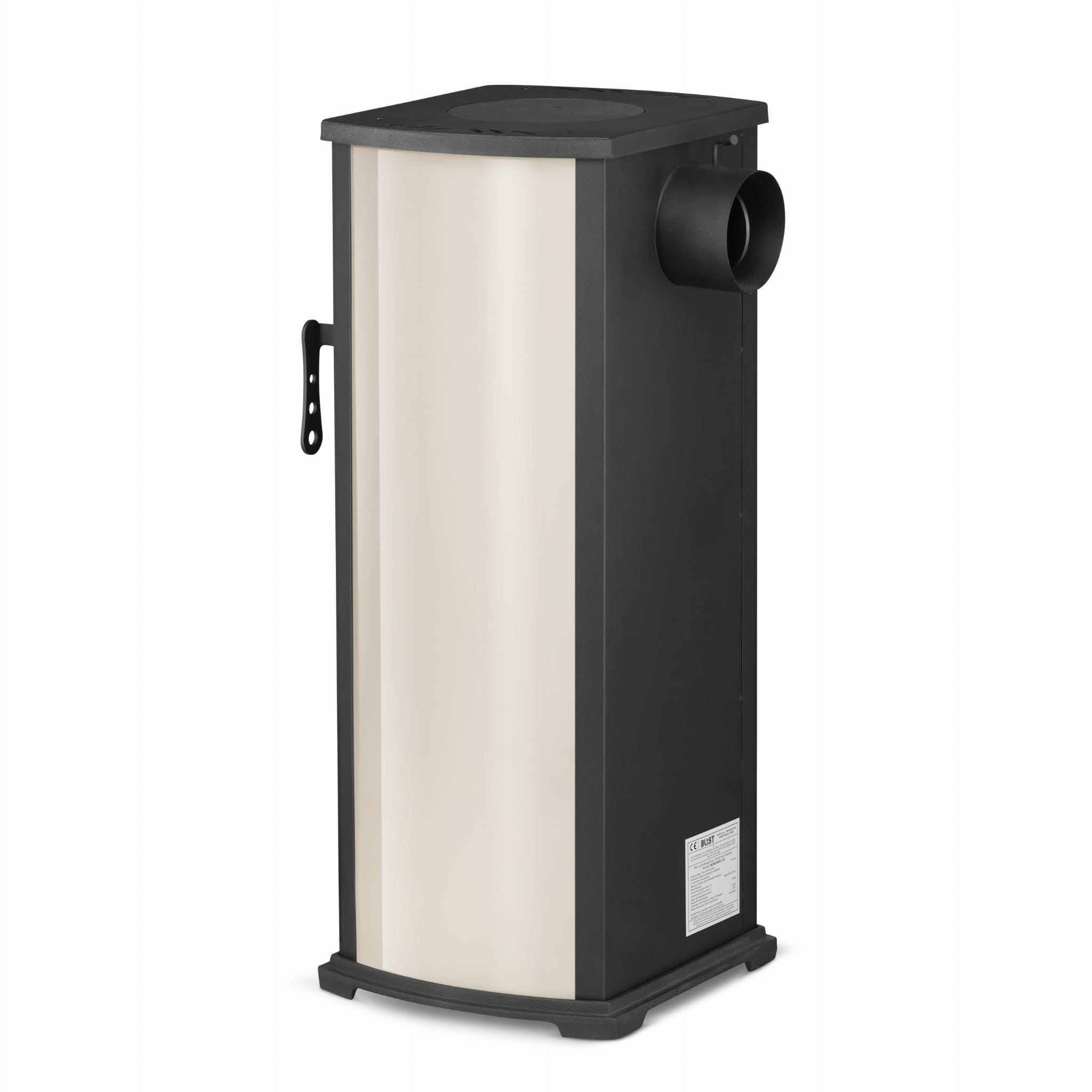 Houtkachel - antraciet & beige - 8,5kW