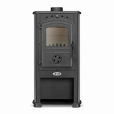 Houtkachel Modena - met gietijzeren verwarmingsplaat – 7,3 kW