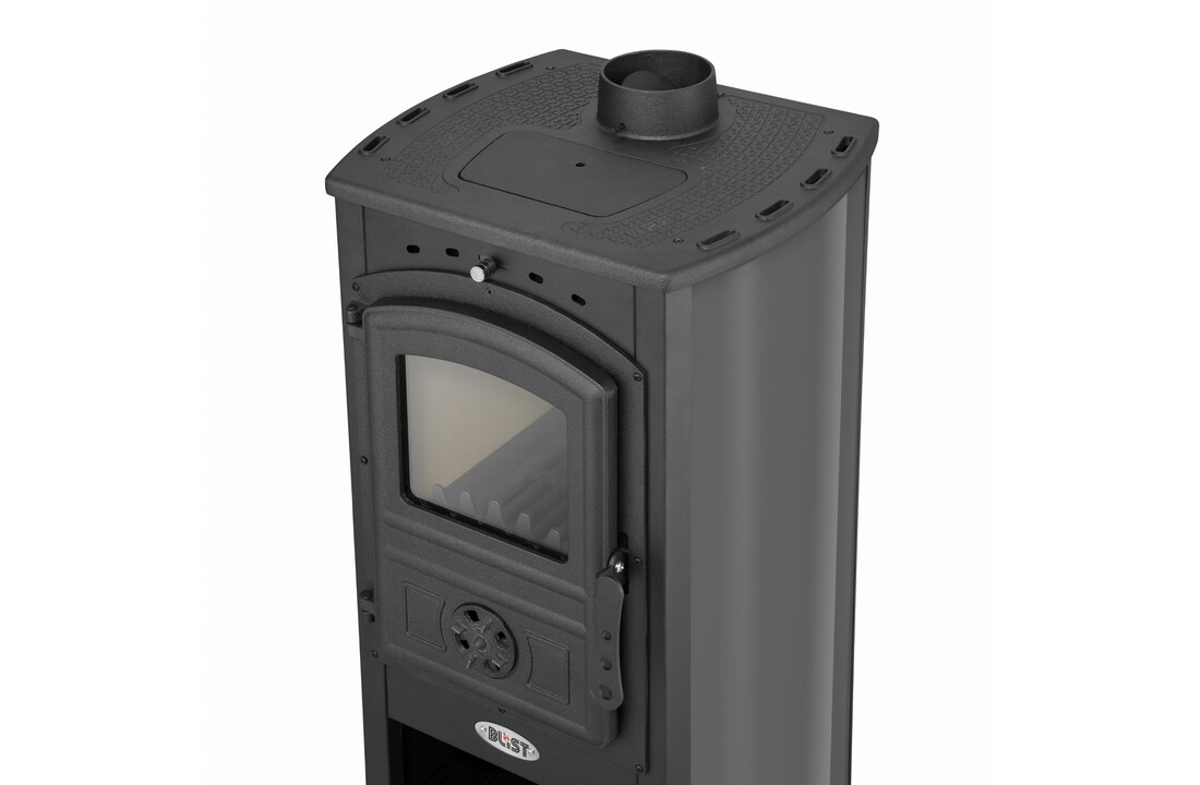 Houtkachel Modena - met gietijzeren verwarmingsplaat – 7,3 kW