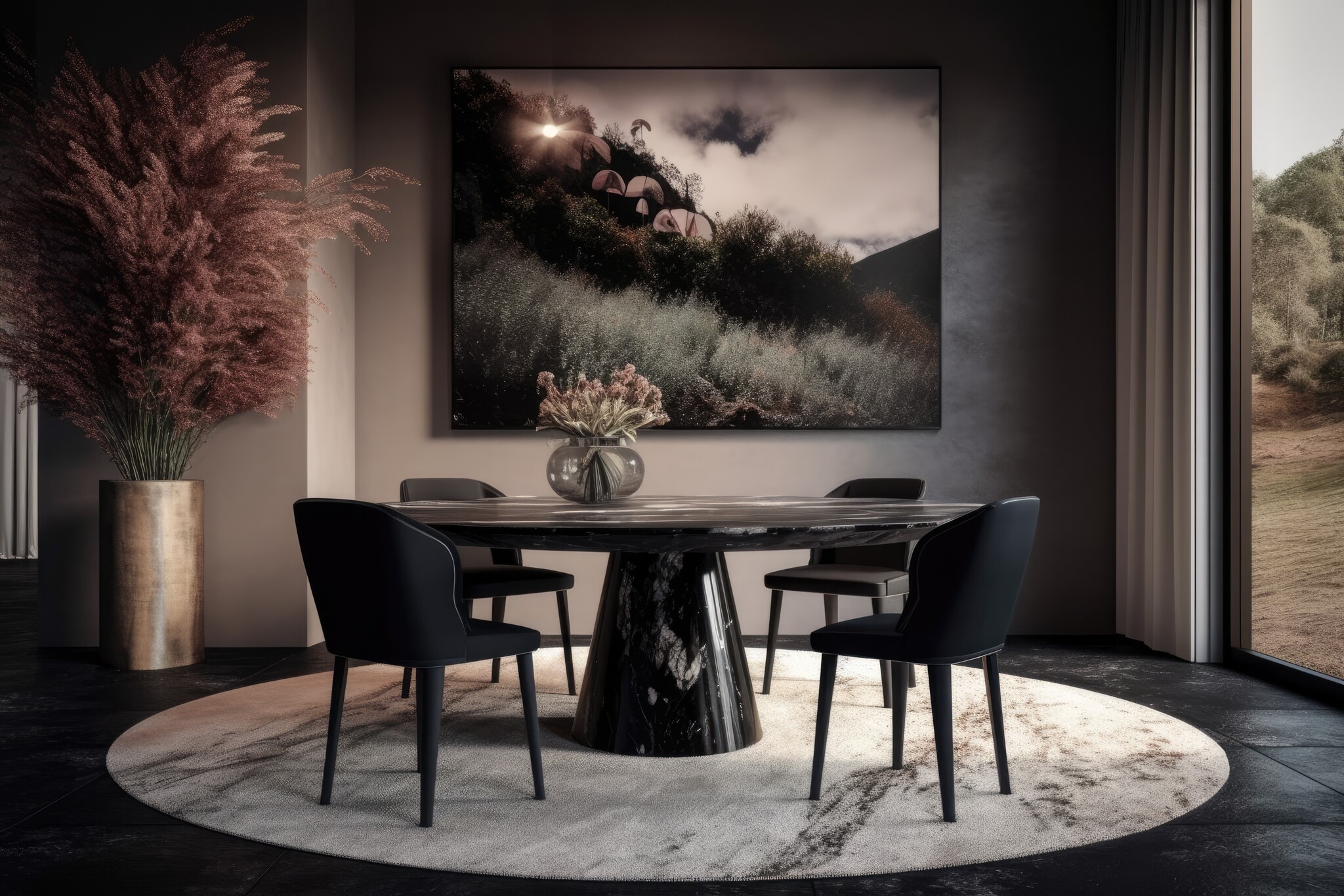 Ontdek de magie van eetkamerstoelen in de kleur zwart!