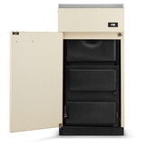 CV houtkachel - beige - energielabel: A+ - 17 kW
