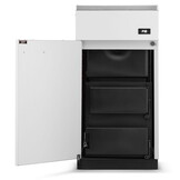 CV houtkachel - wit - energielabel: A+ - 17 kW