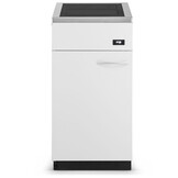 CV houtkachel - wit - energielabel: A+ - 17 kW