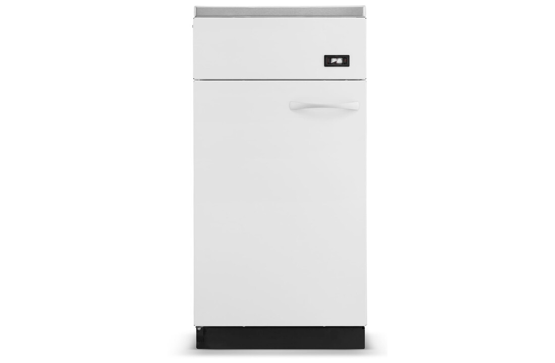 CV houtkachel - wit - energielabel: A+ - 17 kW