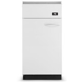 CV houtkachel - wit - energielabel: A+ - 17 kW