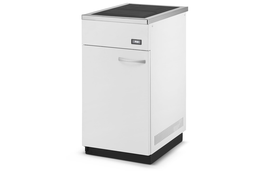 CV houtkachel - wit - energielabel: A+ - 17 kW