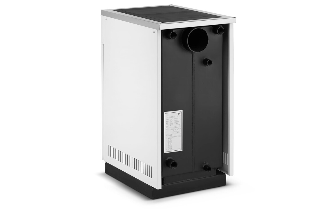 CV houtkachel - wit - energielabel: A+ - 17 kW