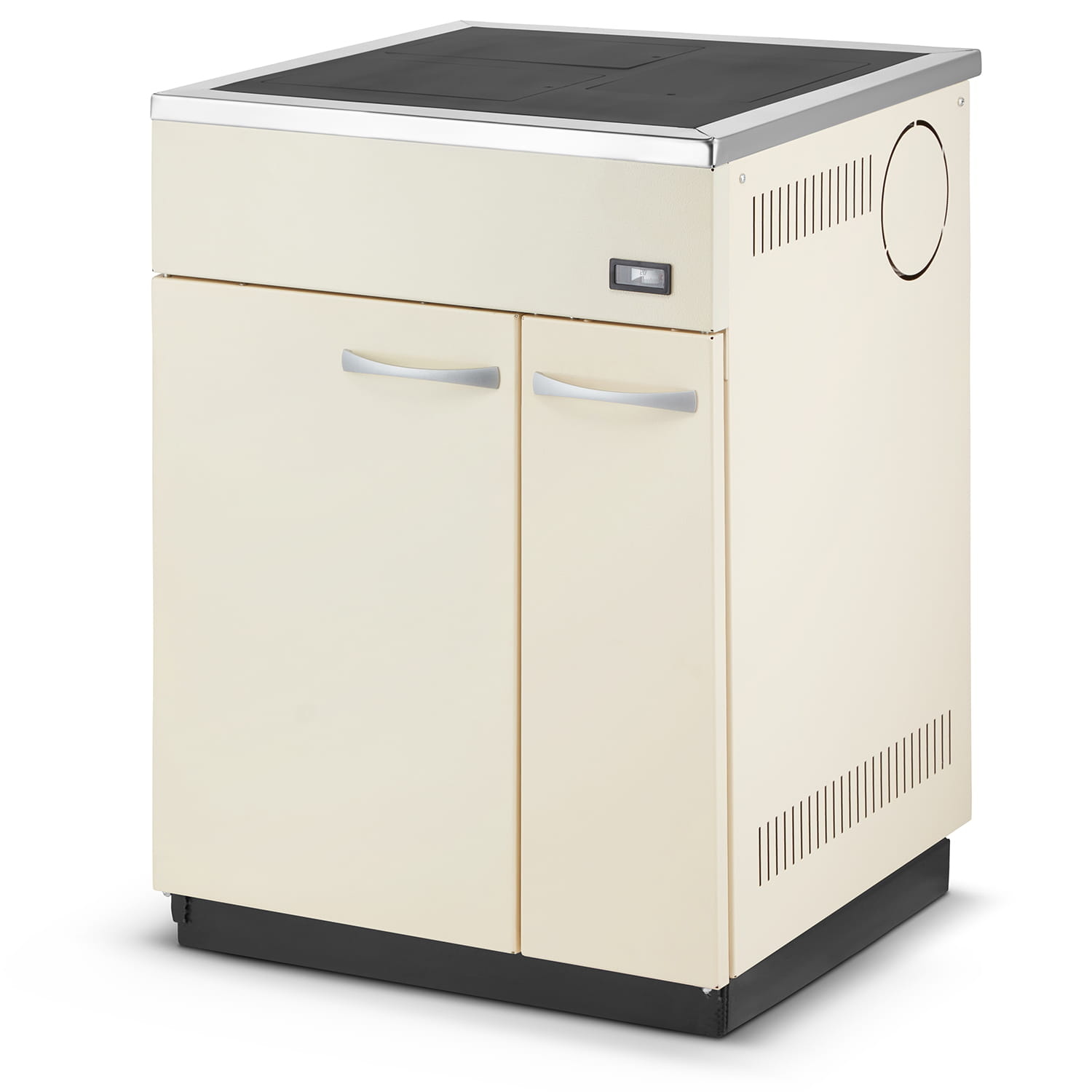 CV houtkachel - beige - energielabel: A+ - 20 kW