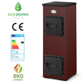 Houtkachel - 7kW - 94x32,5x33 cm - bruin