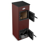 Houtkachel - 7kW - 94x32,5x33 cm - bruin
