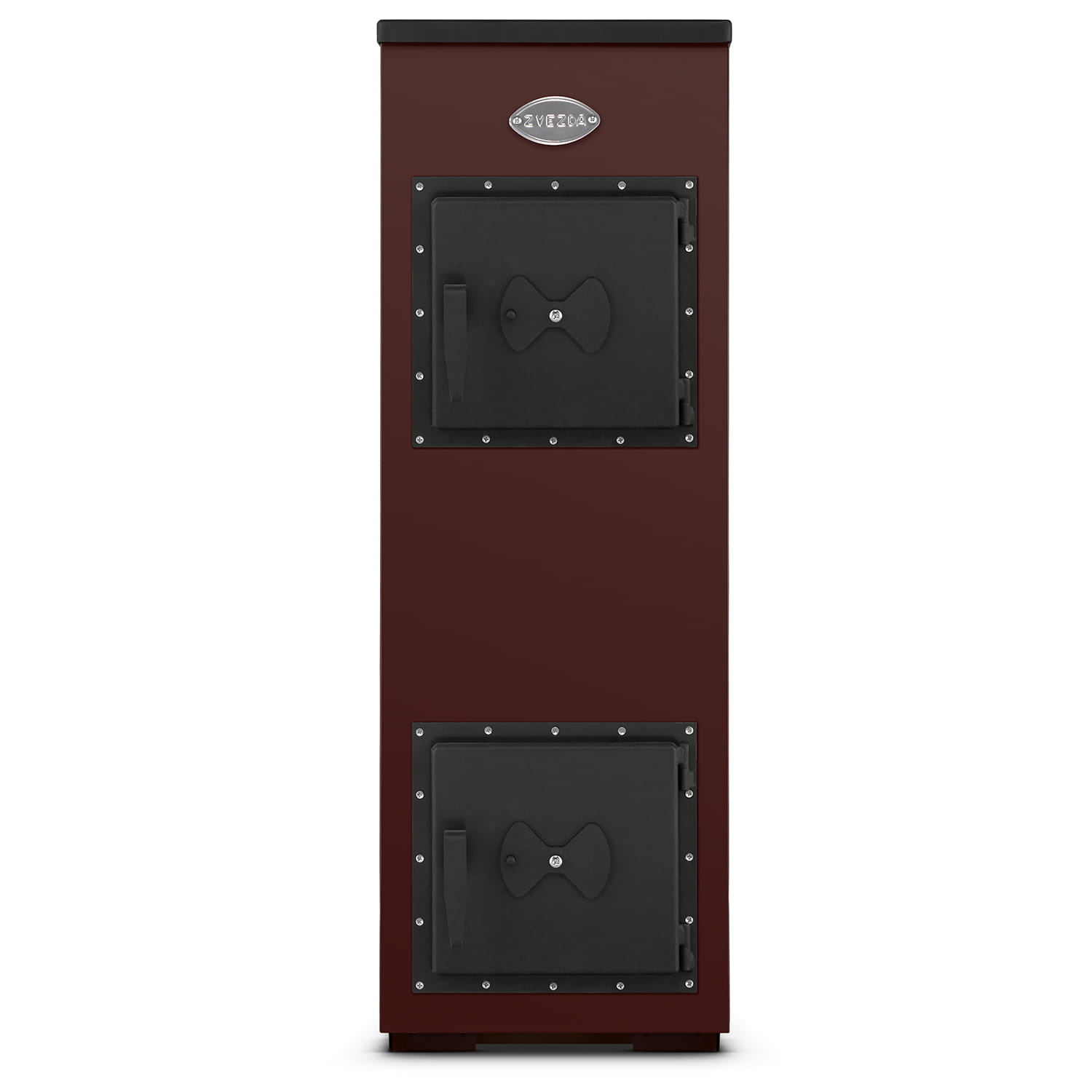 Houtkachel - 7kW - 94x32,5x33 cm - bruin