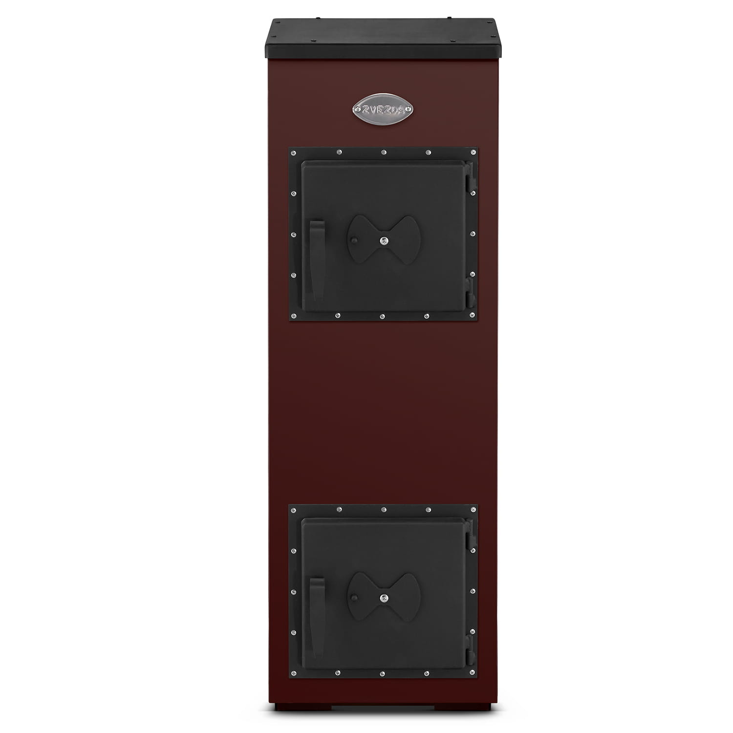 Houtkachel - 7kW - 94x32,5x33 cm - bruin