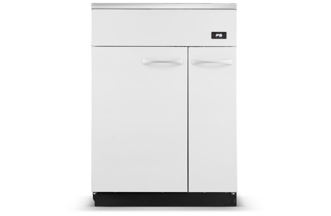 CV houtkachel - wit - energielabel: A+ - 20 kW