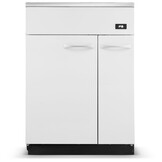 CV houtkachel - wit - energielabel: A+ - 20 kW