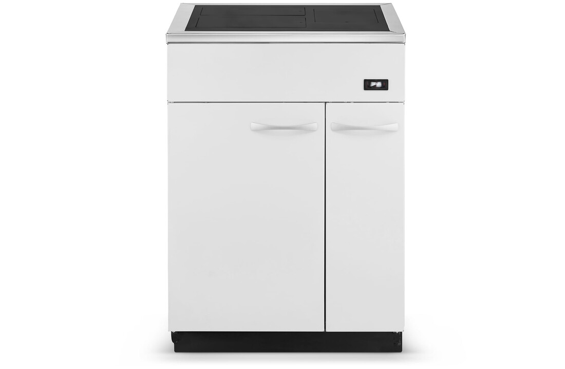 CV houtkachel - wit - energielabel: A+ - 20 kW