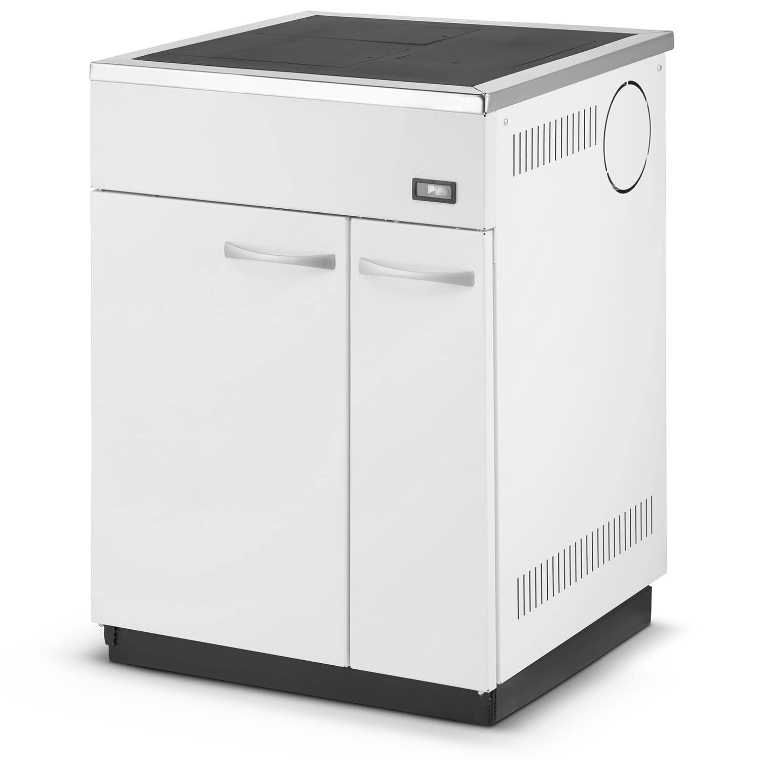 CV houtkachel - wit - energielabel: A+ - 20 kW