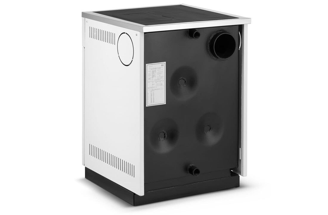 CV houtkachel - wit - energielabel: A+ - 20 kW