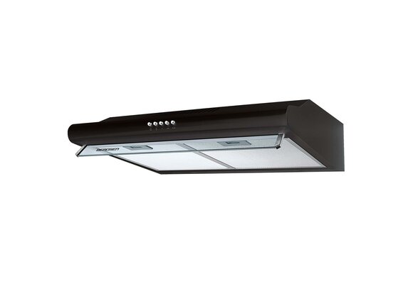 Afzuigkap - onderbouw - 50 cm - Berdsen BE-10-A - zwart