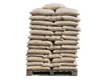 Pallet houtpellets - 68 zakken - 1054 kg - bio