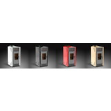 Pelletkachel - 8kW - beige - energielabel A++ - smart