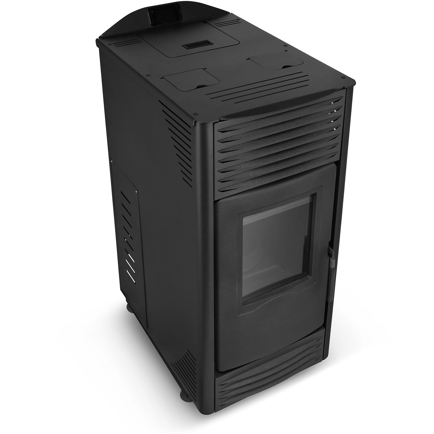 Pelletkachel - 15kW - zwart - energielabel A++ - smart