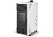 Pelletkachel - 15kW - wit - energielabel A++ - smart