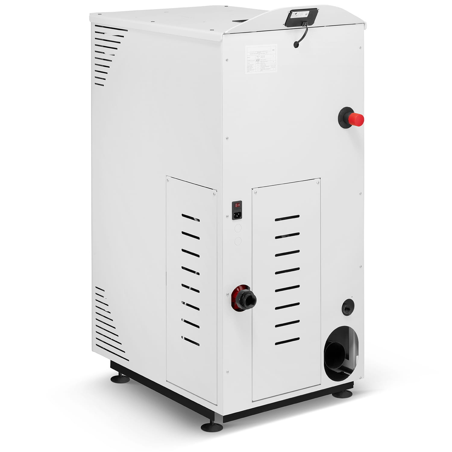 Pelletkachel - 15kW - wit - energielabel A++ - smart