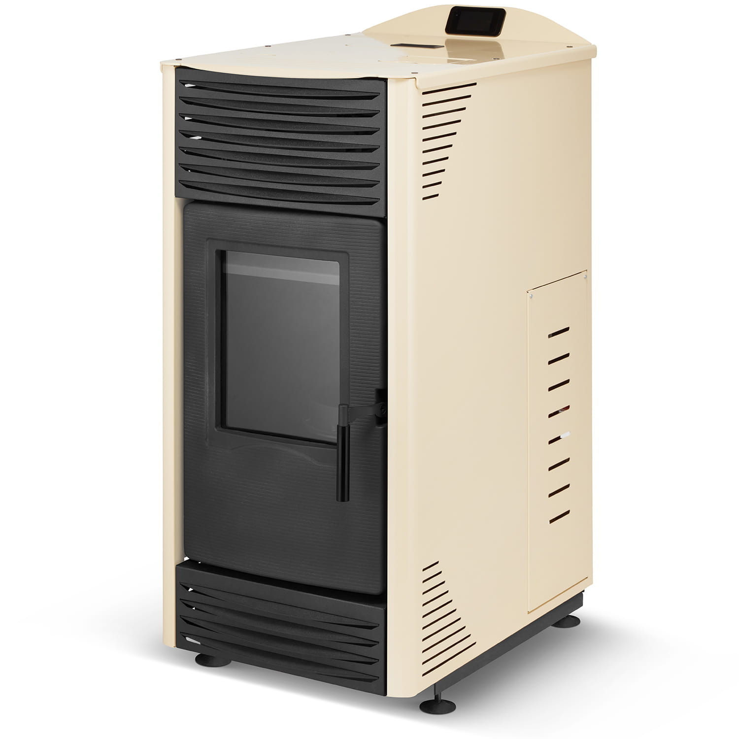 Pelletkachel - 15kW - beige - energielabel A++ - smart