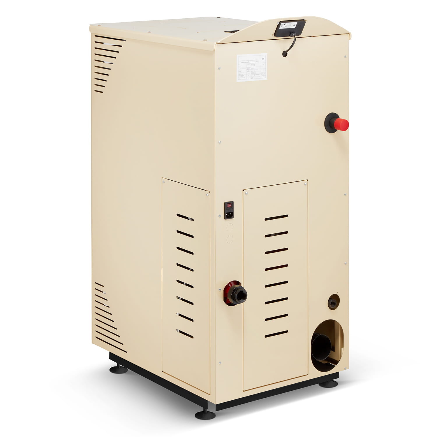 Pelletkachel - 15kW - beige - energielabel A++ - smart
