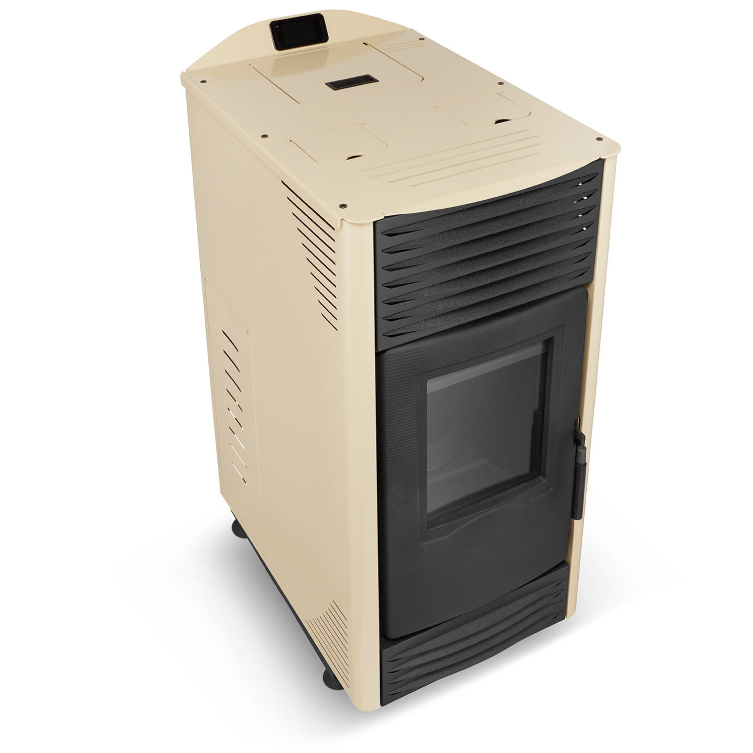 Pelletkachel - 15kW - beige - energielabel A++ - smart