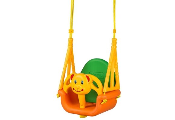 Meegroei schommel - tot 30 kg - geel, oranje, groen